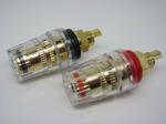 M8x46mm, Binding Post Connector, Gold Plated